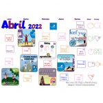 calendario abril 2022 -cuadrado